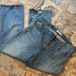 GUC Madewell Cali Demi Boot Jeans